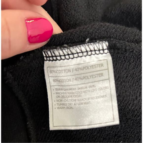 Ariat Black Full Zip Hoodie Sweatshirt Base Layer Women's Large - Picture 8 of 13